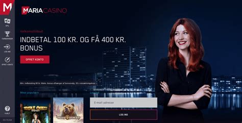 Maria Casino 2024: 100 kr i bonus + free spins u. bonuskode – .